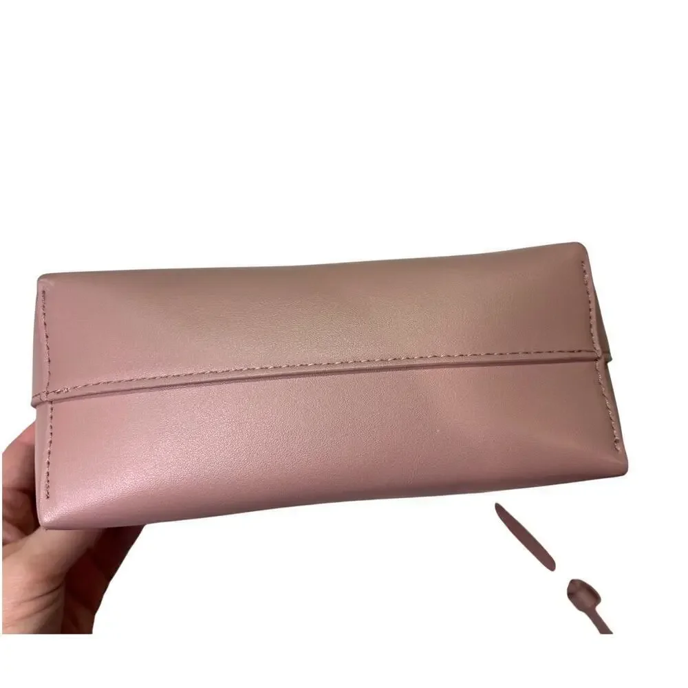 Samara Medium Crossbody Shoulder Bag in Peony | Cruelty Free | Vegan Leather